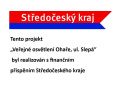 Veřejné osvětlení Ohaře, ul. Slepá